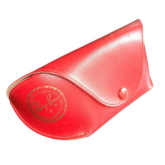 Ray-Ban Red Sunglass CASE ONLY Storage Protector - Picture 1 of 7